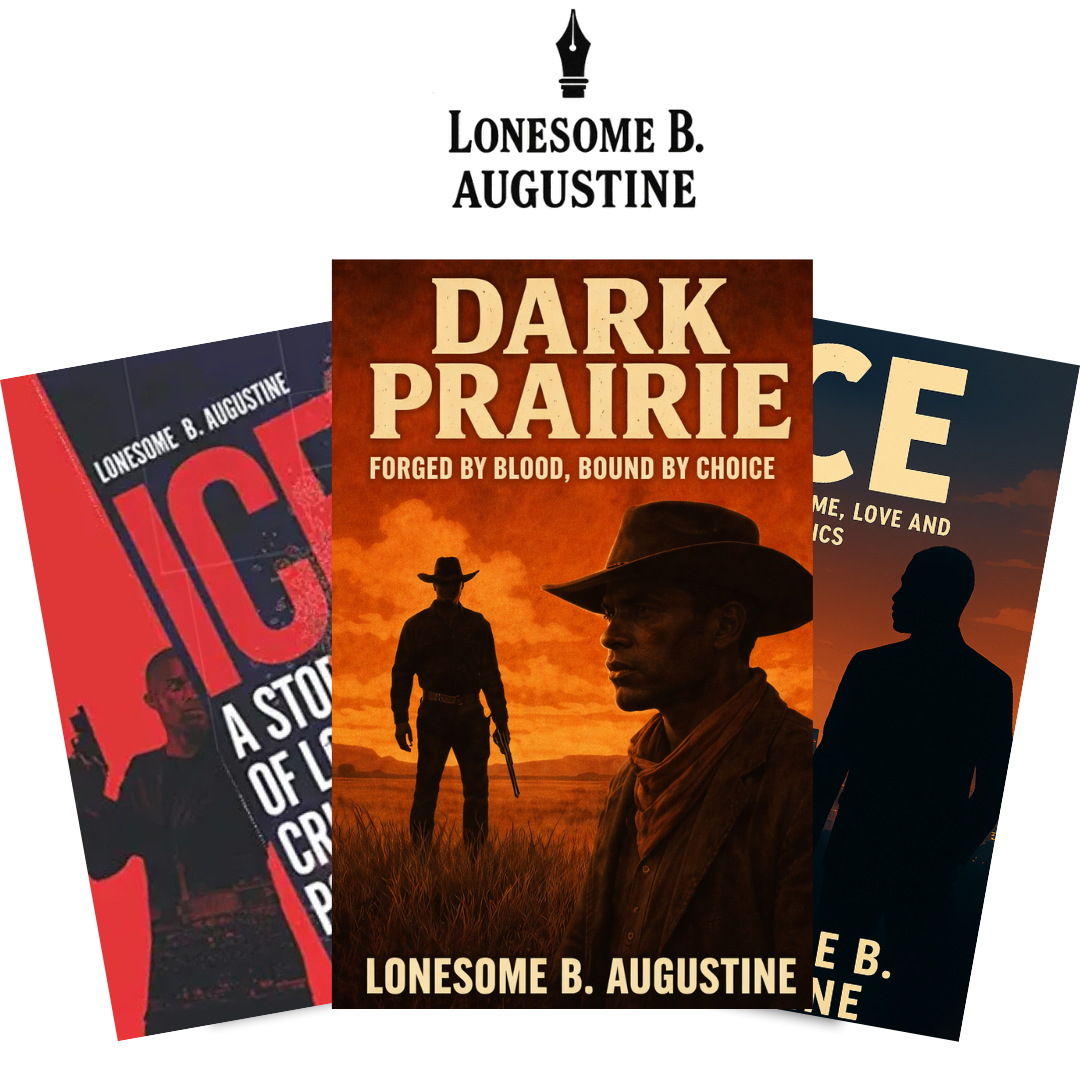 Books by Black American author Lonesome B. Augustine