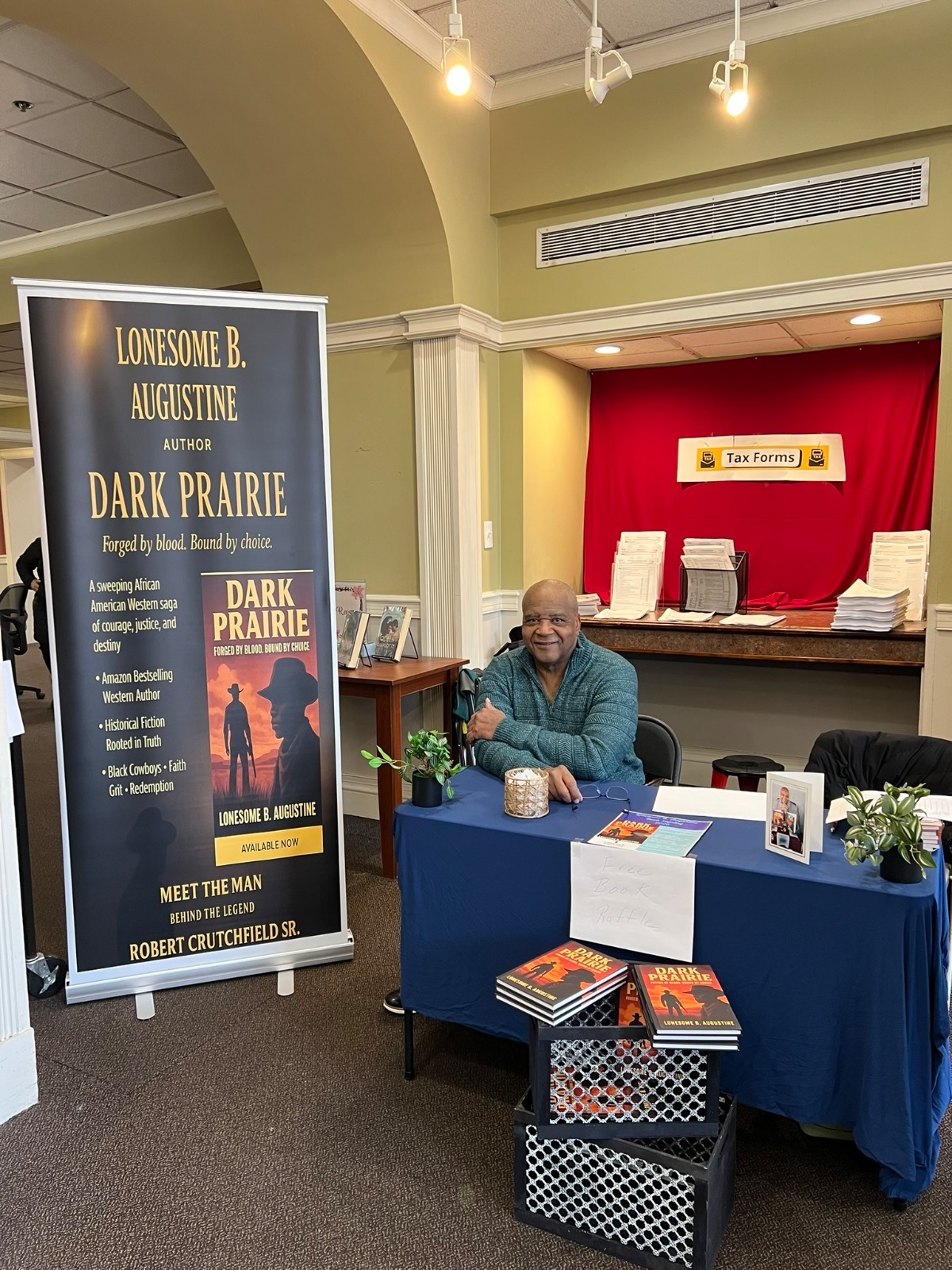 Meet Black American Author Lonesome Augustine in Fredericksburg, VA-2026