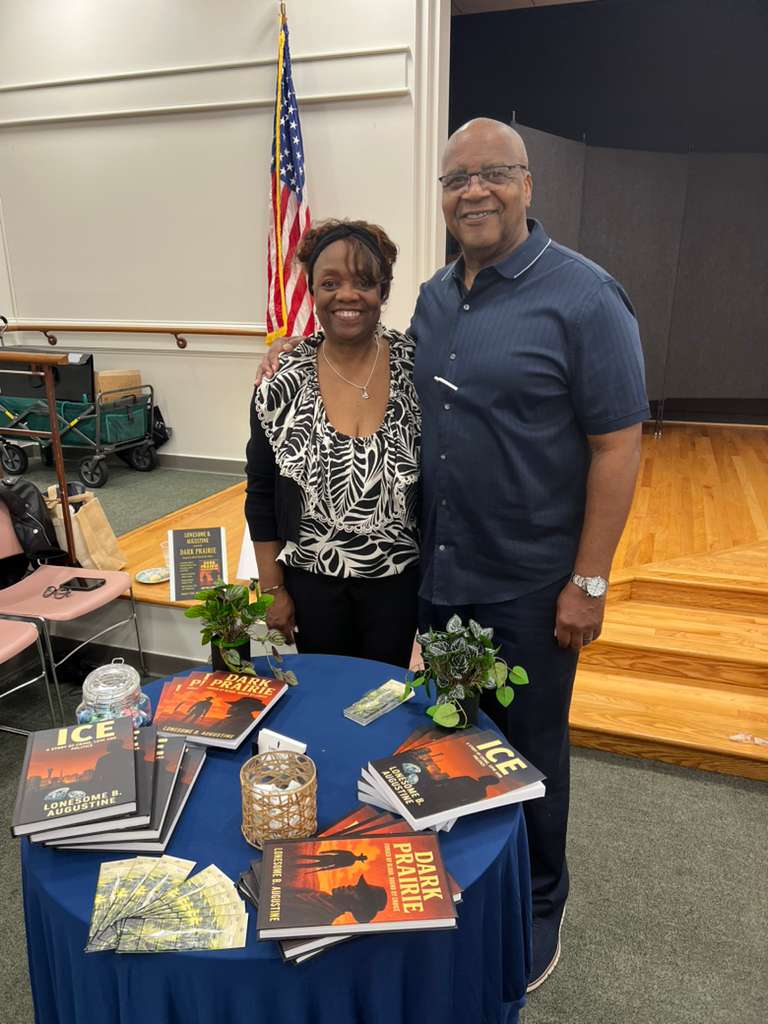 Local authors and readers at Salem Church Library community literary event May 23 2026