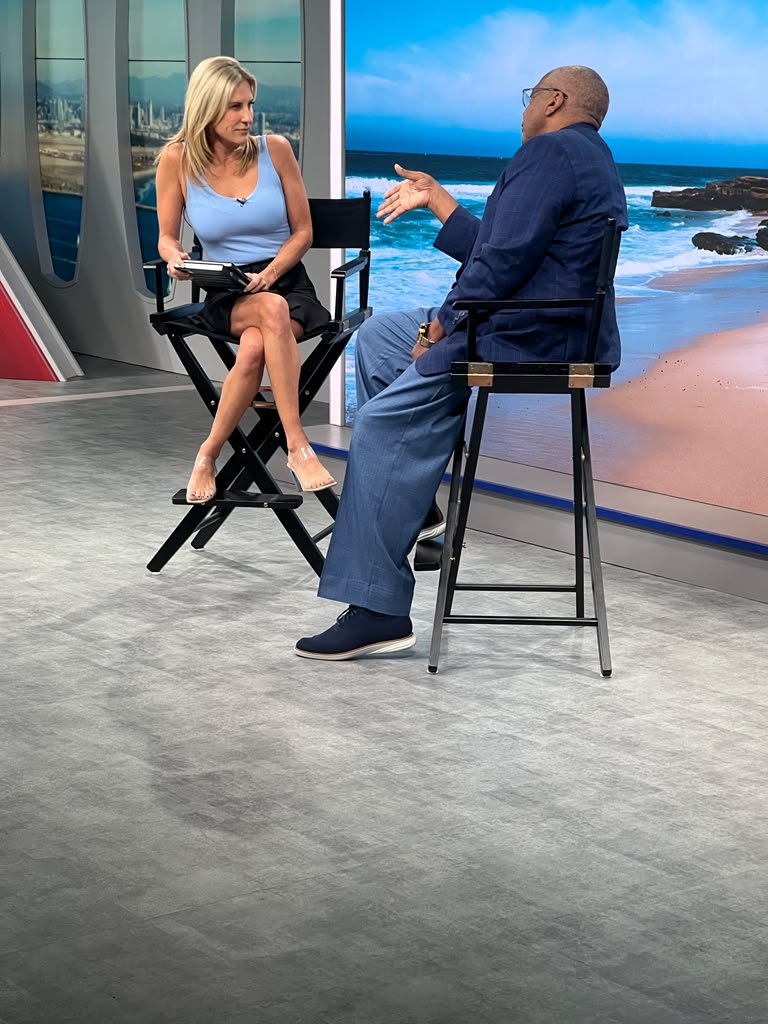 Lonesome Augustine speaking on The LocaList SD Fox 5 San Diego June 2026