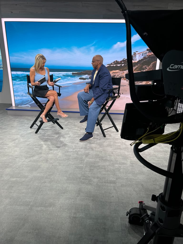 Lonesome B. Augustine Black history Christian author Fox 5 San Diego interview